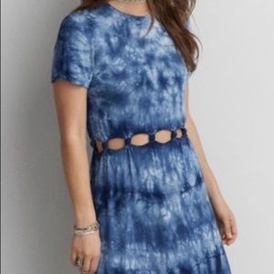 American Eagle tie dye T-shirt dress. Sz. L